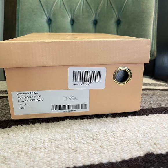 🏖️SALE!🏖️ NIB Billini Nude Lizard Hessa Sandals from Hello Molly Size 9 - Picture 2 of 9